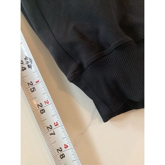Lululemon Scuba Black MidRise Sz 4 Oversized Jogger Black Pockets - Picture 11 of 12